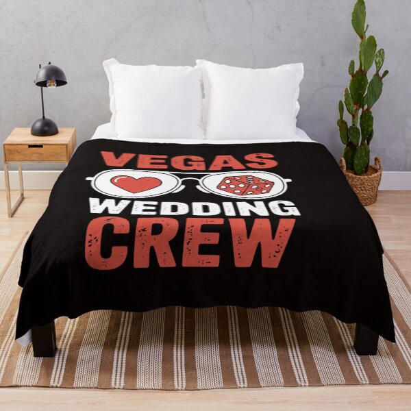 Item preview, Happy Marry Bride Groom Husband And Wife Vegas Wedding Crew designed and sold by ControlCenter.