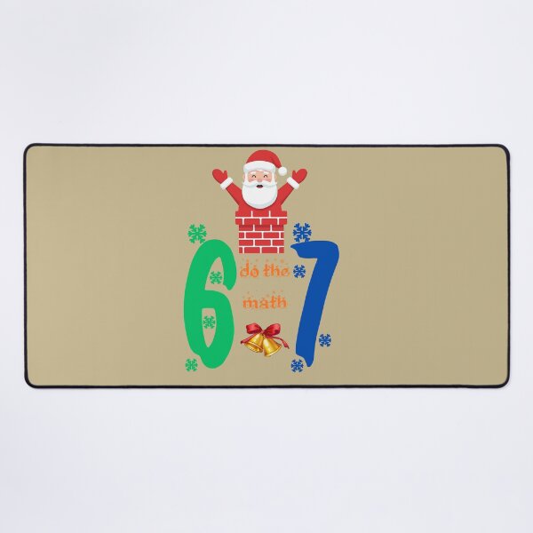 Item preview, Do The Math 67 Meme Christmas designed and sold by Tom-Apex-Art.