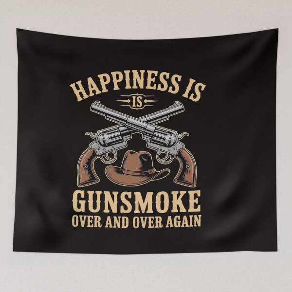 Item preview, Happiness Is Watching Gunsmoke Over And Over Again designed and sold by ControlCenter.