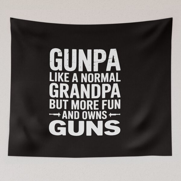 Item preview, Gunpa Like A Normal Grandpa But More And Owns Guns designed and sold by ControlCenter.