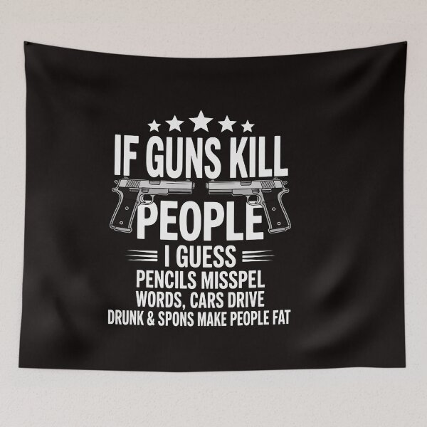 Item preview, Gun Owner 2nd Amendment Humor Gift Pro Gun designed and sold by ControlCenter.