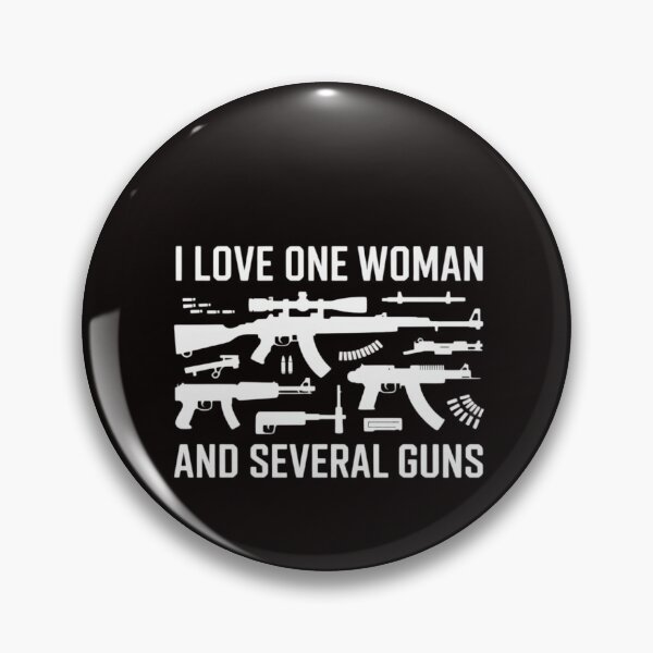 Item preview, Gun Lover Gun Enthusiast I Love One Woman Several Guns designed and sold by ControlCenter.
