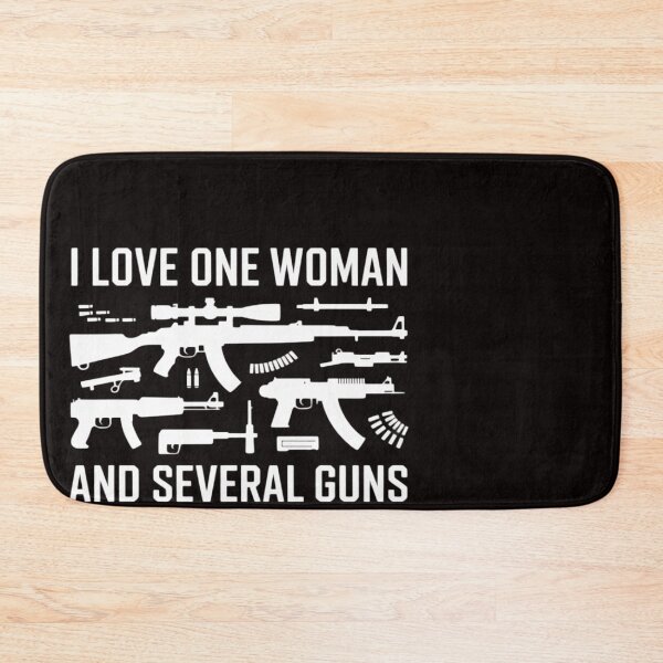Item preview, Gun Lover Gun Enthusiast I Love One Woman Several Guns designed and sold by ControlCenter.