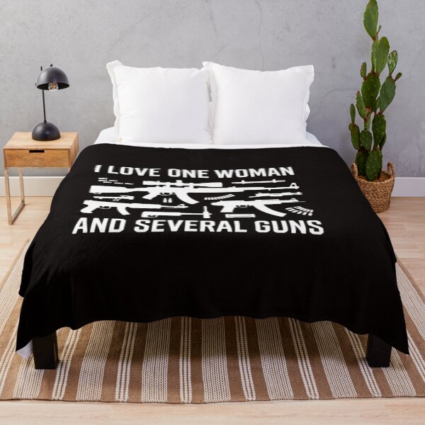 Item preview, Gun Lover Gun Enthusiast I Love One Woman Several Guns designed and sold by ControlCenter.