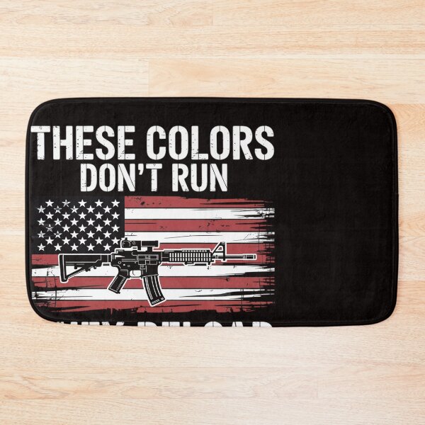 Item preview, Gun American Flag Colors Don't Run They Reload (on back) Women Men designed and sold by ControlCenter.