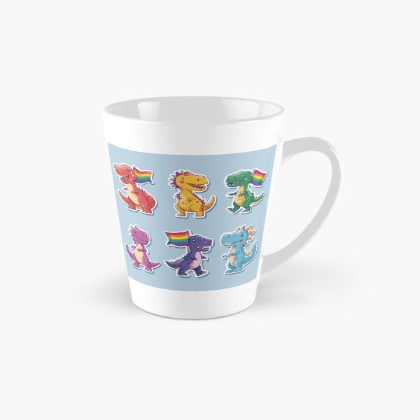 Item preview, Cute Dinosaur Pride Stickers designed and sold by fadiabb87.