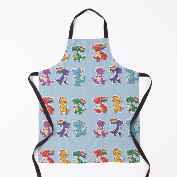 Item preview, Cute Dinosaur Pride Stickers designed and sold by fadiabb87.