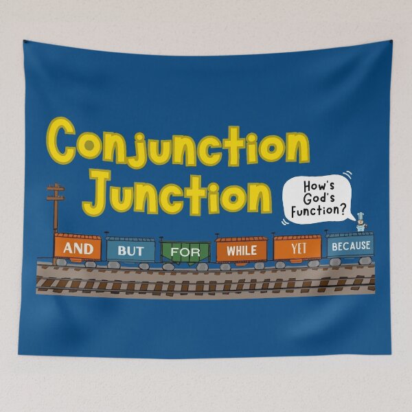 Item preview, Conjunction Junction - Grammar - 70s Tv designed and sold by CalroStudiio.