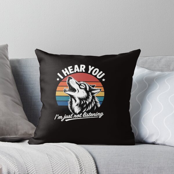 Item preview, Great Pyrenees I Hear You I´m Just Not Listening Yawning Dog designed and sold by RatCurry.