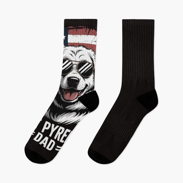 Item preview, Great Pyrenees Dog Dad American Flag Gifts for Father Men designed and sold by RatCurry.