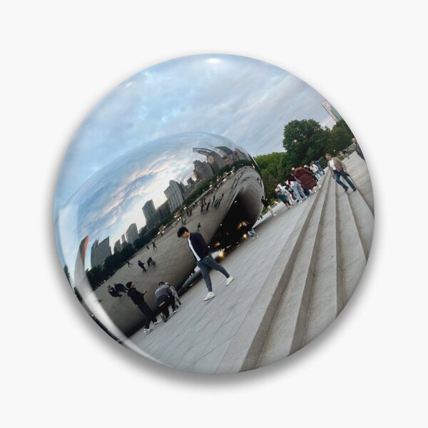 Item preview, Cloud Gate, Chicago Cityscapes, Public Art, Skyscrapers designed and sold by vasi imagery.