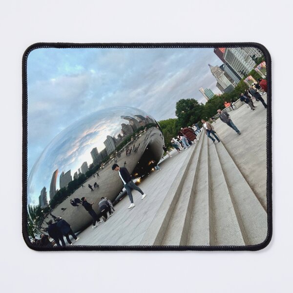 Item preview, Cloud Gate, Chicago Cityscapes, Public Art, Skyscrapers designed and sold by vasi imagery.