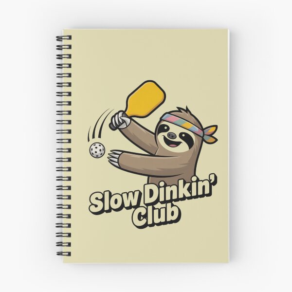 Item preview, Chill Sloth Pickleball "Slow Dinkin' Club" Mascot designed and sold by Mr-wow.