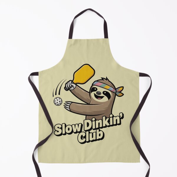 Item preview, Chill Sloth Pickleball "Slow Dinkin' Club" Mascot designed and sold by Mr-wow.