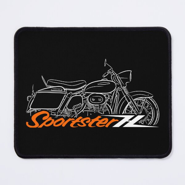 Item preview, Motorcycle HD Sportster XLH 1966 + Saddlebags designed and sold by ThrottleArts.