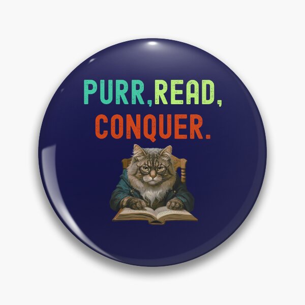 Item preview, Purr, Read, Conquer designed and sold by Lynn Williams.