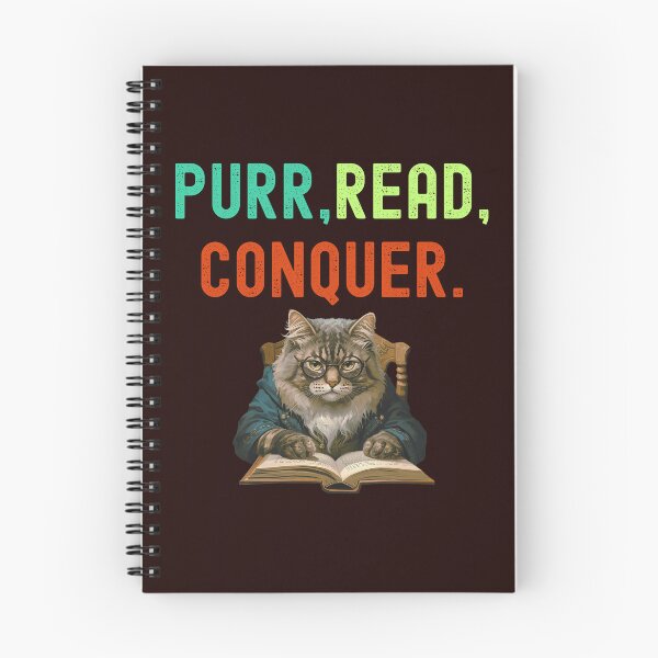Item preview, Purr, Read, Conquer designed and sold by Lynn Williams.