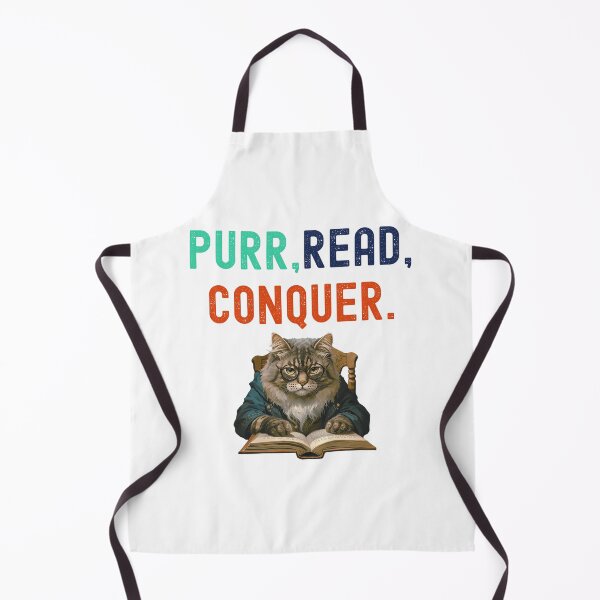 Item preview, Purr, Read, Conquer designed and sold by Lynn Williams.