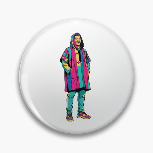Item preview, Artistic pop-art Kachabia Design for men, Standing, Happy, Casual, Nothing designed and sold by zdzdesigner.