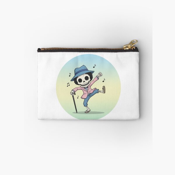 Item preview, One Piece Brook Yohohoho Dancing, Cute Chibi One Piece Anime Art designed and sold by UMI BLOOM.