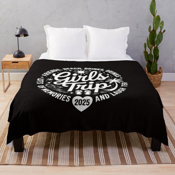 Item preview, Girls Trip 2025 Friends Beach Drinks Lots Of Memories designed and sold by RatCurry.