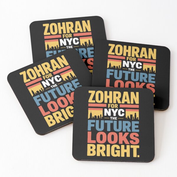 Item preview, Zohran For NYC Future Looks Bright T-Shirt V3 designed and sold by DarylWelsh2024.