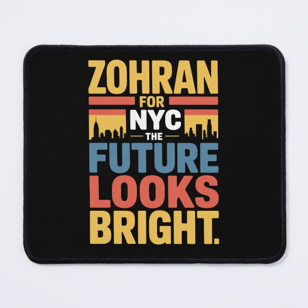 Item preview, Zohran For NYC Future Looks Bright T-Shirt V3 designed and sold by DarylWelsh2024.