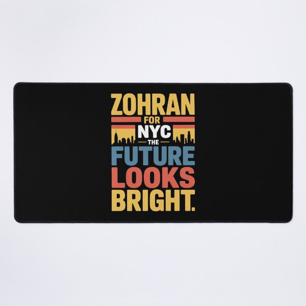 Item preview, Zohran For NYC Future Looks Bright T-Shirt V3 designed and sold by DarylWelsh2024.