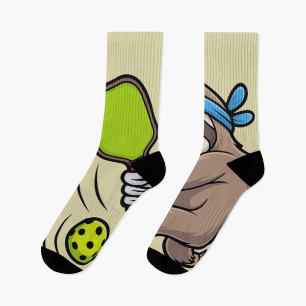 Item preview, Action Sloth Pickleball Player Slow Dinkin' Club designed and sold by Mr-wow.