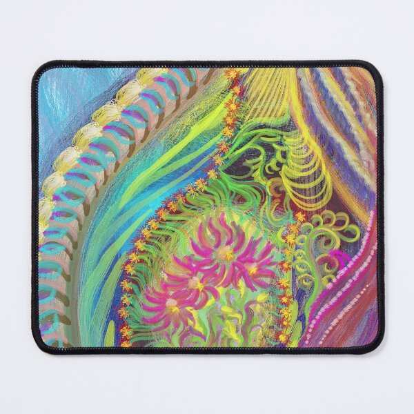 Item preview, Abstract Shell Vivid Digital Painting | Bio-Organic Psychedelic Multicolored Art designed and sold by Keltoi-art.