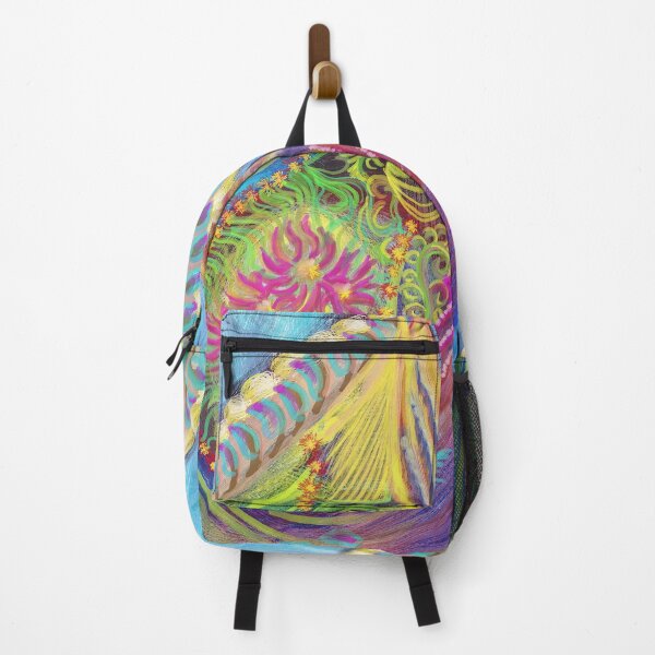 Item preview, Abstract Shell Vivid Digital Painting | Bio-Organic Psychedelic Multicolored Art designed and sold by Keltoi-art.