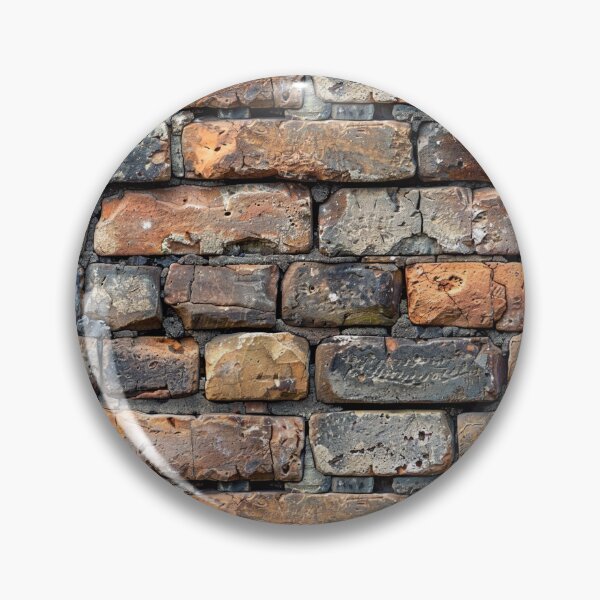 Item preview, Distressed Vintage Clay Brick Wall Texture designed and sold by NTGUILTY.