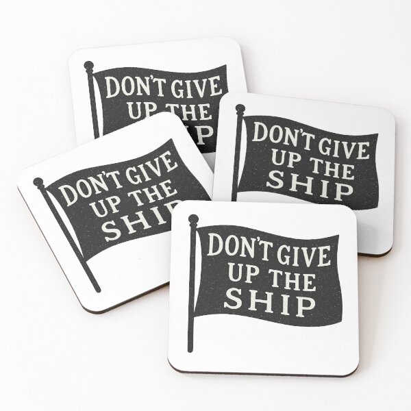 Item preview, Don’t Give Up the Ship  designed and sold by The Junto Shop.