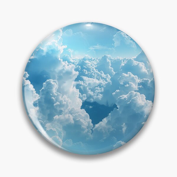 Item preview, Bright Sunlight Fluffy Cumulus Clouds Pattern designed and sold by NTGUILTY.