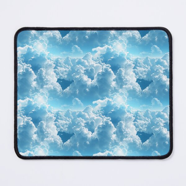 Item preview, Bright Sunlight Fluffy Cumulus Clouds Pattern designed and sold by NTGUILTY.
