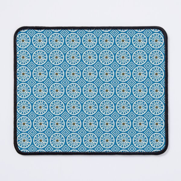 Item preview, Retro Mod Blue Circle Geometric designed and sold by RetroMaggie.