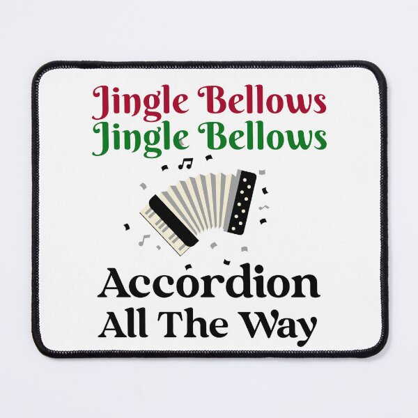Item preview, Jingle Bellows Jingle Bellows Accordion All The Way designed and sold by Beverly Kempf.