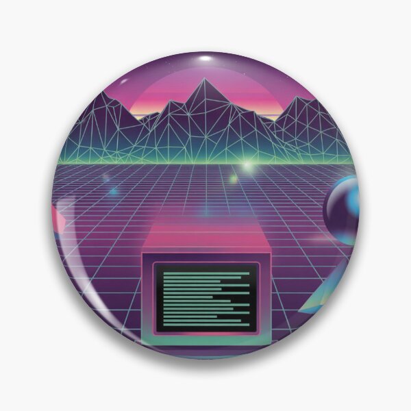 Item preview, Neon Cyber Grid:A Retro-Futuristic Realm designed and sold by BlaqelDesigns.