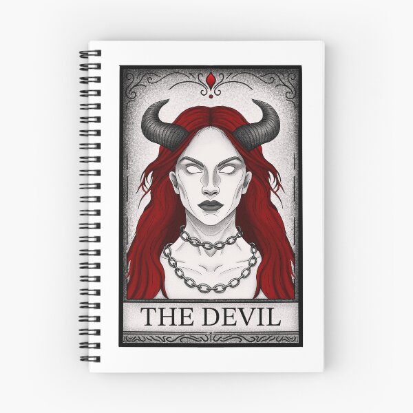 Item preview, The Devil Tarot Card designed and sold by TattoosbyRic.