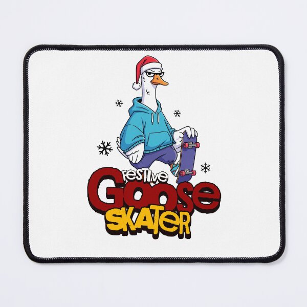 Item preview, Festive Goose Skater designed and sold by GraphicTeeHubs.