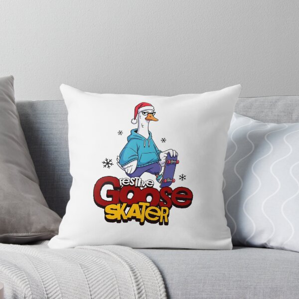Item preview, Festive Goose Skater designed and sold by GraphicTeeHubs.