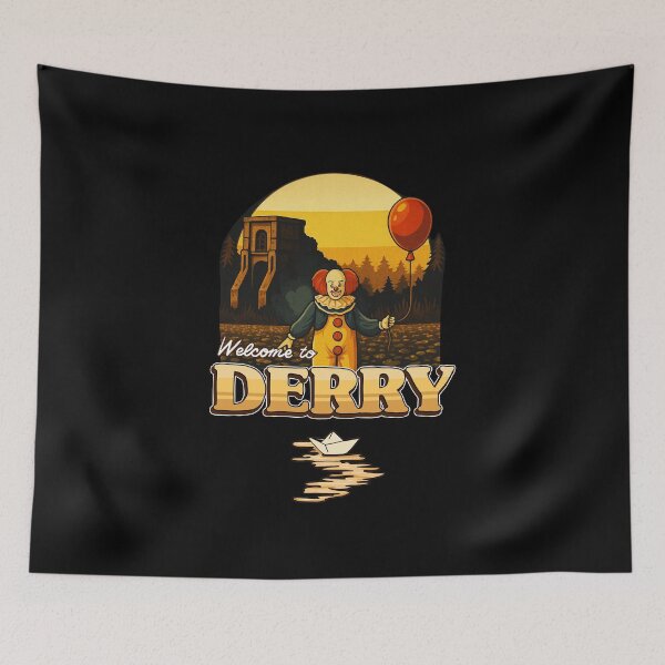 Item preview, Welcome to Derry, clown. designed and sold by Blck-Acid-Devil.