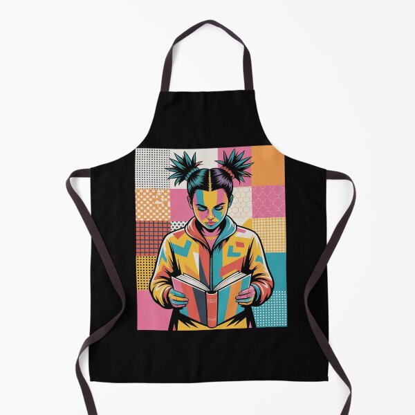 Item preview, Geometric Black History Educated Women Reading Book Melanin designed and sold by OlafLica.