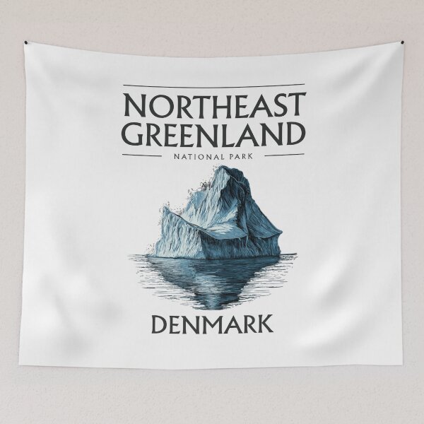 Item preview, Northeast Greenland National Park - Denmark  designed and sold by GoodOldVintage.