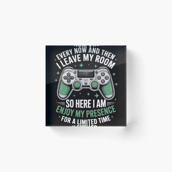 Item preview, Gaming Every Now And Then I Leave My Room Gamer designed and sold by OlafLica.