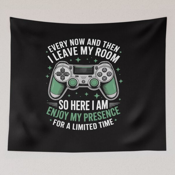 Item preview, Gaming Every Now And Then I Leave My Room Gamer designed and sold by OlafLica.