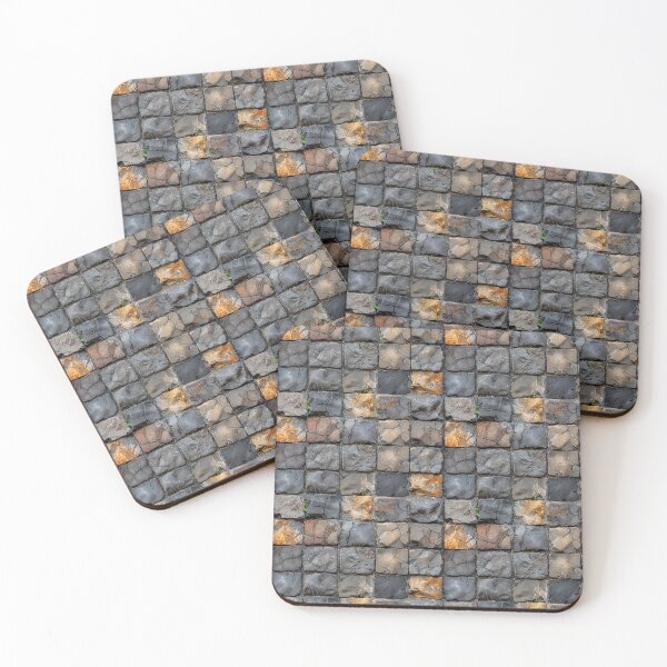 Item preview, Weathered Rustic Stone Cobblestone Paving Texture designed and sold by NTGUILTY.