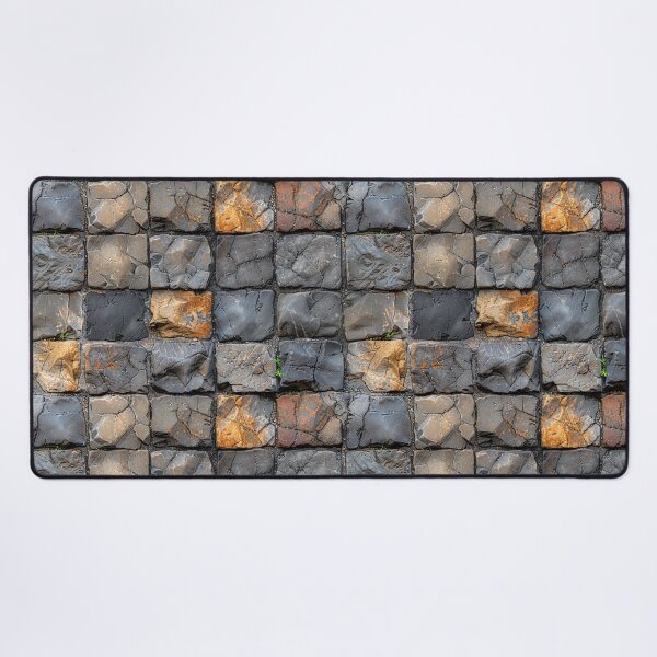 Item preview, Weathered Rustic Stone Cobblestone Paving Texture designed and sold by NTGUILTY.