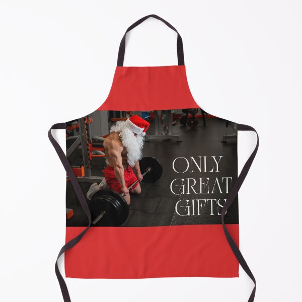 Item preview, Only Great Gifts – Funny Christmas Design with Fit Santa Claus designed and sold by MuffinInk.