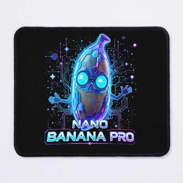 Item preview, Cyber Nano Banana Pro – Futuristic Tech Banana Character designed and sold by ANOMIC ⭐⭐⭐⭐⭐.